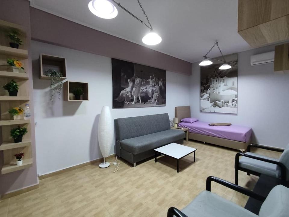 Center Of Athens Modern Apartment Bagian luar foto