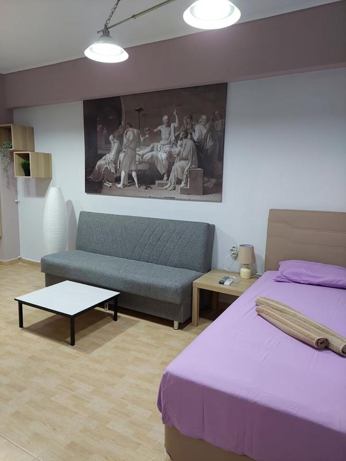Center Of Athens Modern Apartment Bagian luar foto