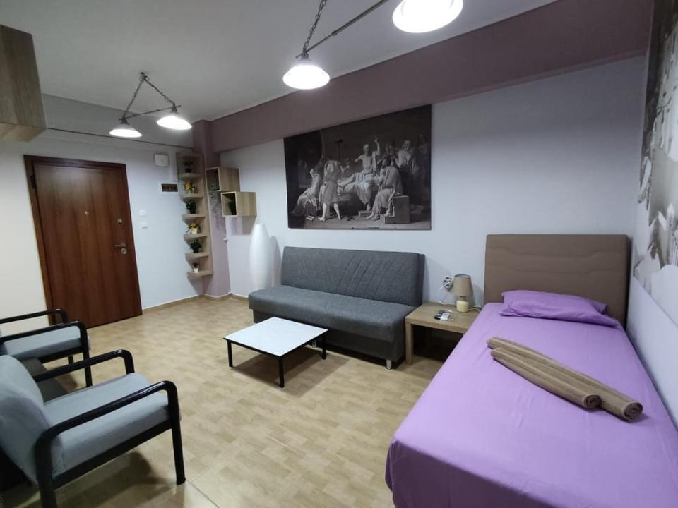 Center Of Athens Modern Apartment Bagian luar foto