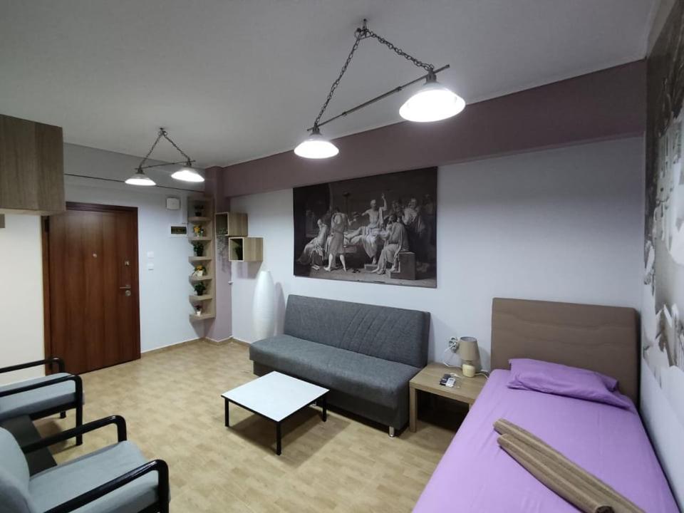Center Of Athens Modern Apartment Bagian luar foto